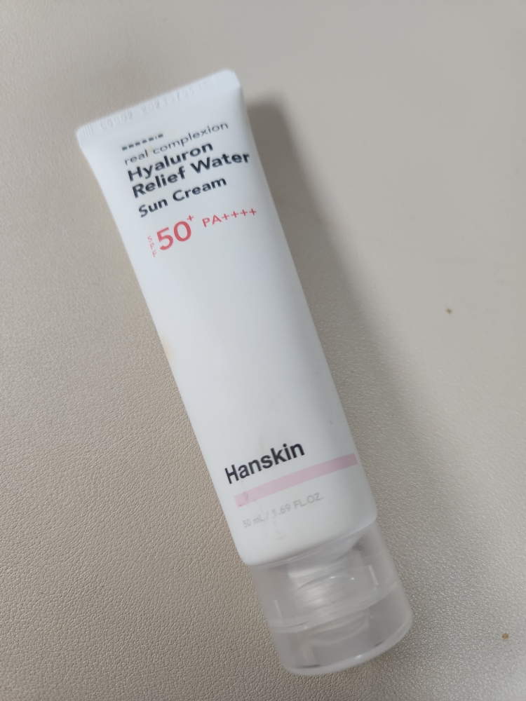 Hanskin 真实肌肤玻尿酸舒缓防晒水 [SPF50+/PA++++] common.review image