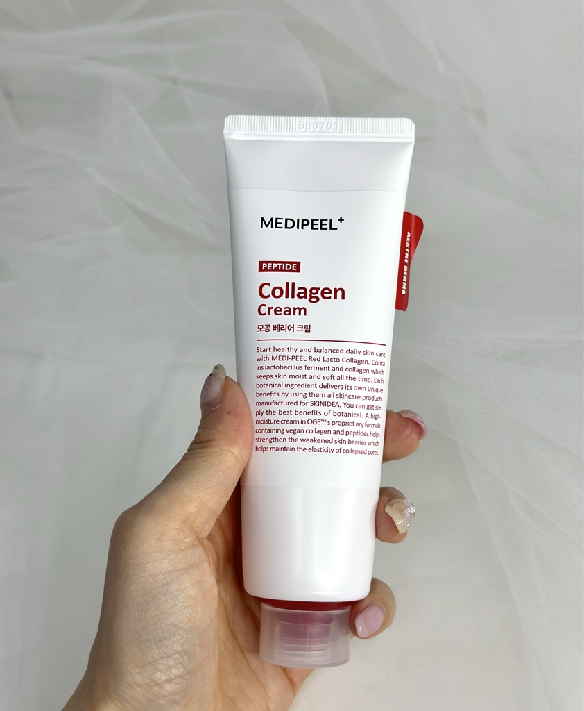 메디필 (MEDIPEEL) 레드 락토 콜라겐 모공 베리어 크림 review image