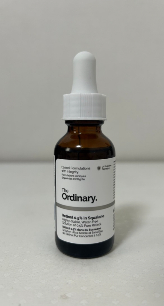 视黄醇0.5%含有角鲨烯的真实用户使用照片