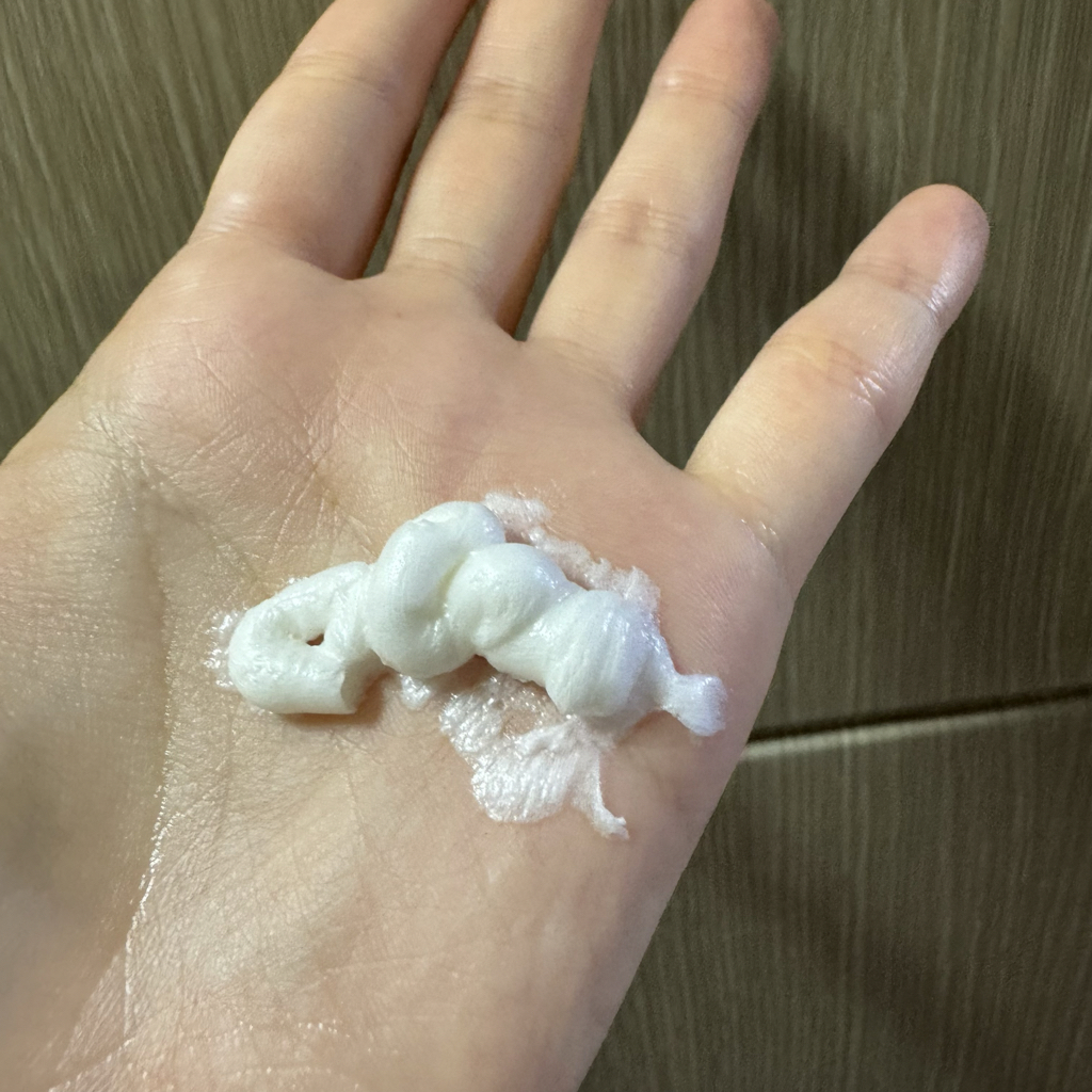纯净舒缓洁面膏的真实用户使用照片