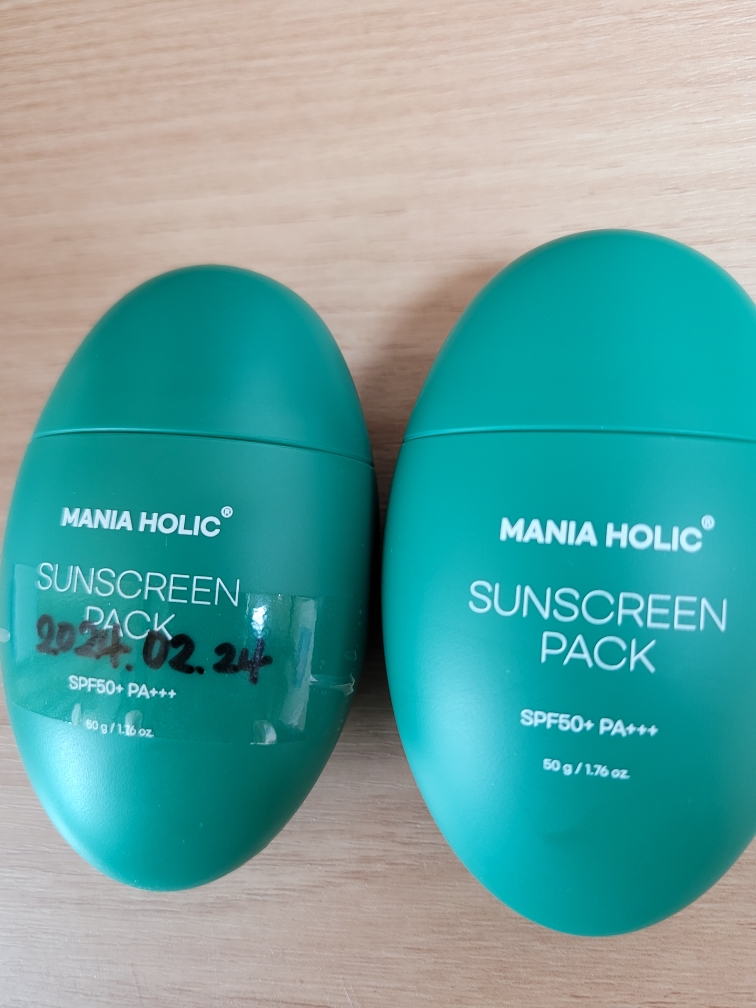 마니아홀릭 (MANIAHOLIC) 선스크린 팩 [SPF50+/PA+++] review image