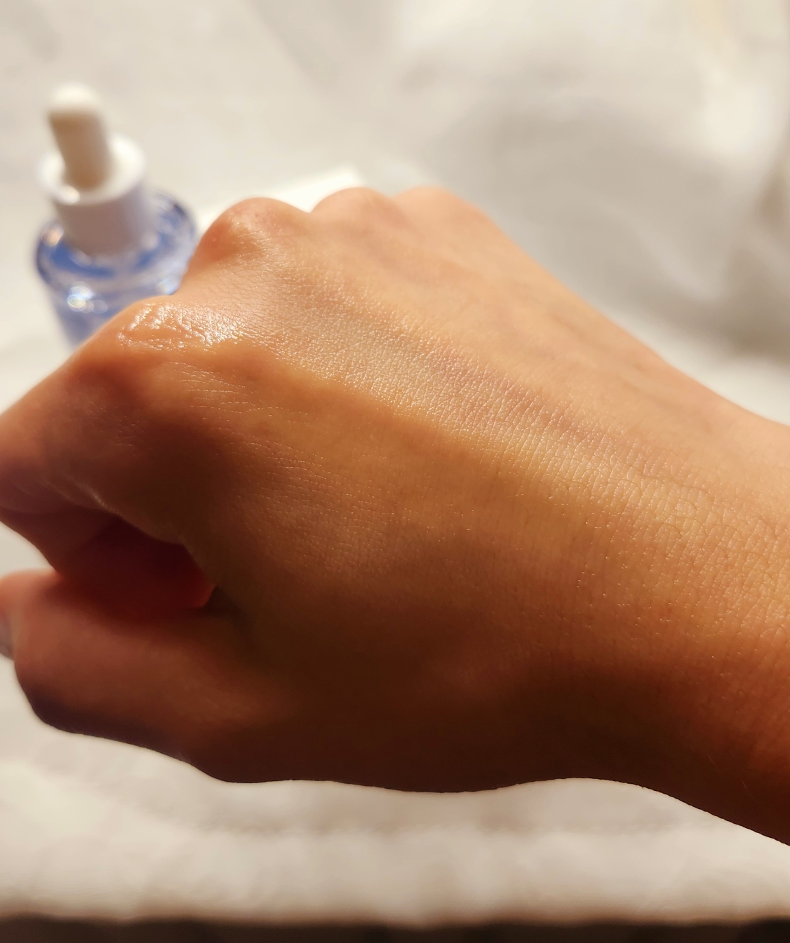 Real user review photo of Myosotis Hydrating Serum
