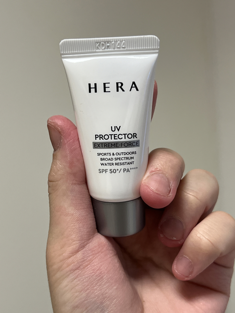 UV防护极限力量运动[SPF50+/PA++++]的真实用户使用照片