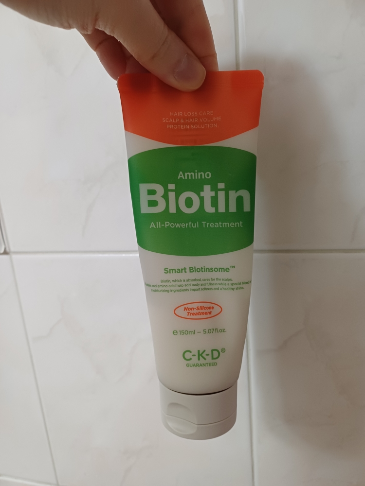 CKDGUARANTEED (씨케이디개런티드) 아미노 비오틴 올파워풀 트리트먼트 review image