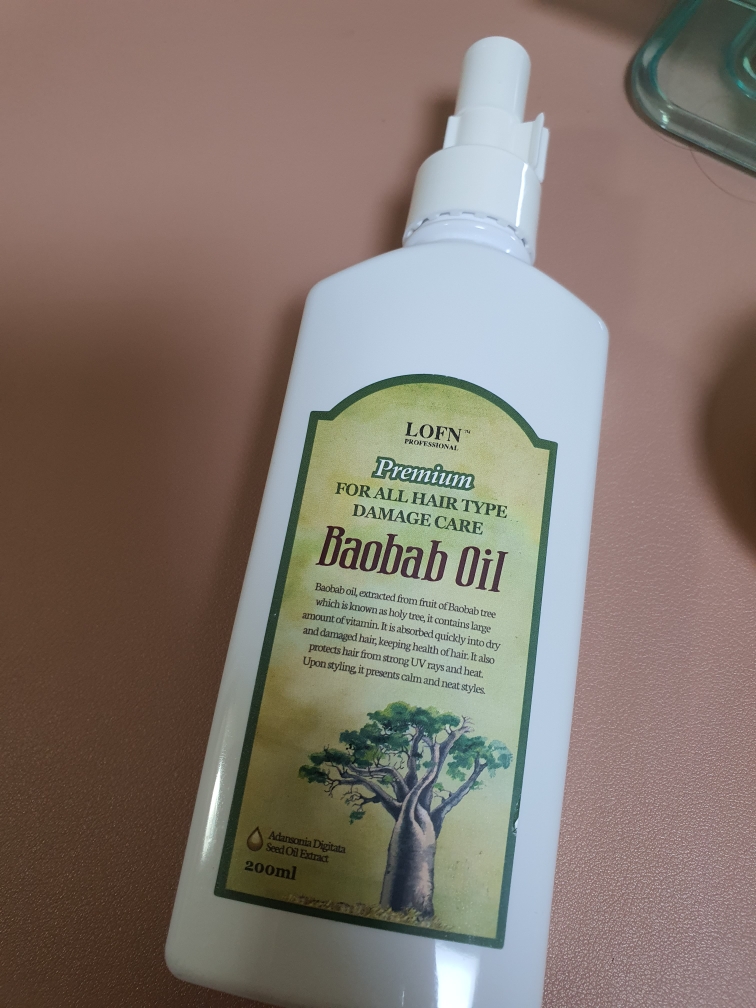 猴面包树高级发油的真实用户使用照片