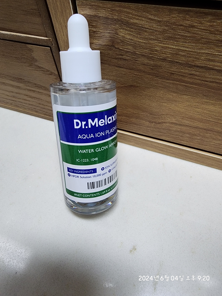 水离子等离子水分安瓿的真实用户使用照片