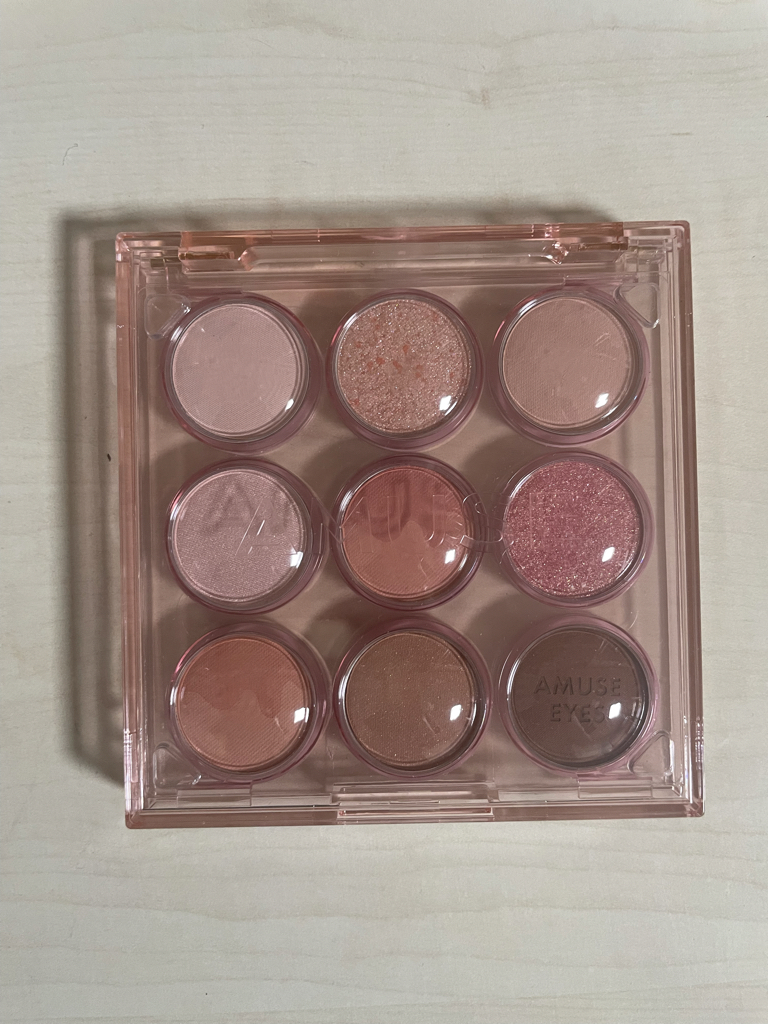 Ảnh đánh giá thực tế của người dùng về Bảng màu mắt [01 Màu đào ấm]