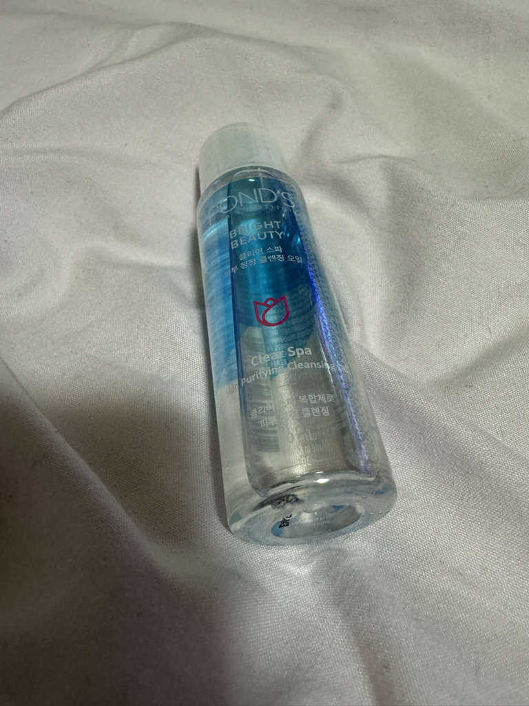 清透水疗肌肤净化洁面油的真实用户使用照片