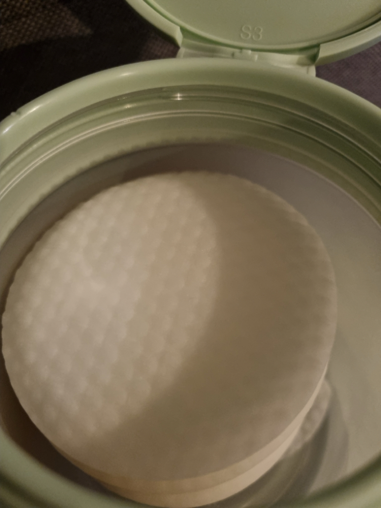 爽肤水垫的真实用户使用照片