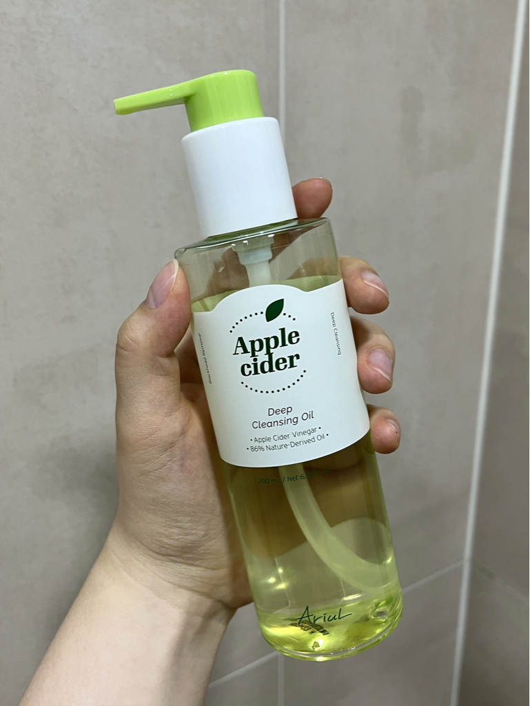 苹果汽水深层清洁油的真实用户使用照片