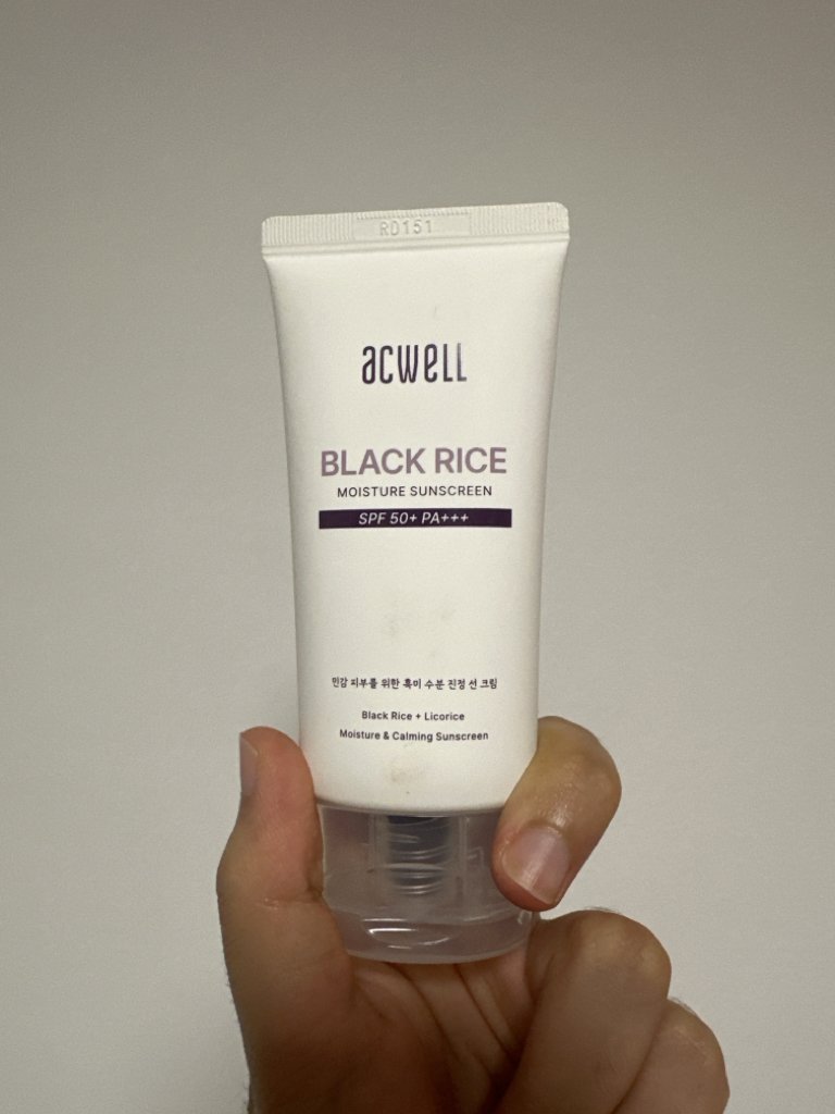 아크웰 (acwell) 흑미 수분 선크림 [SPF50+/PA+++] review image