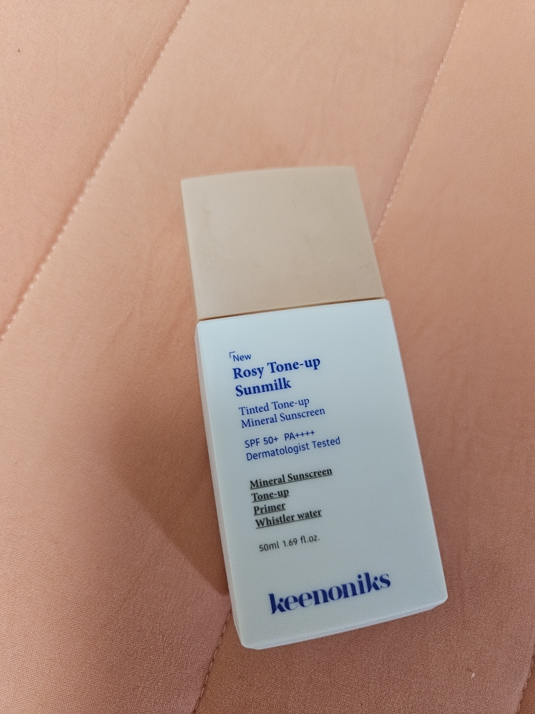 키노닉스 (keenoniks) 로지 톤업 선밀크 [SPF50+/PA++++] review image