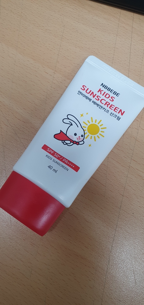 엔비베베 (NBBEBE) 베베앤키즈 선크림 [SPF50+/PA++++] review image