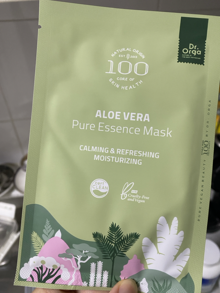 奥尔加博士 100芦荟原液精纯精华面膜 common.review image