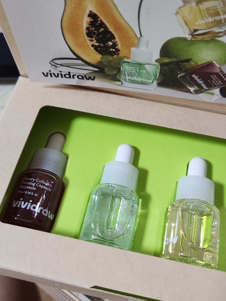 Real user review photo of Cherry Collagen Firming Capsule Ampoule