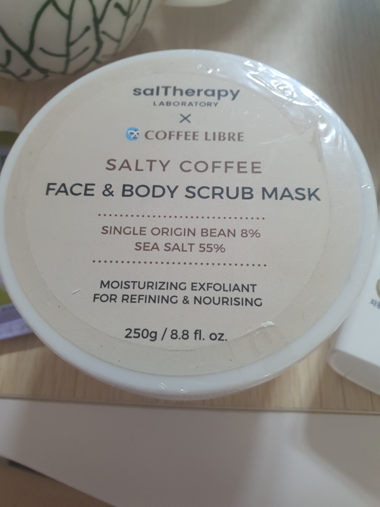 salTherapy 咖啡自由联名盐味咖啡面部和身体磨砂面膜 common.review image