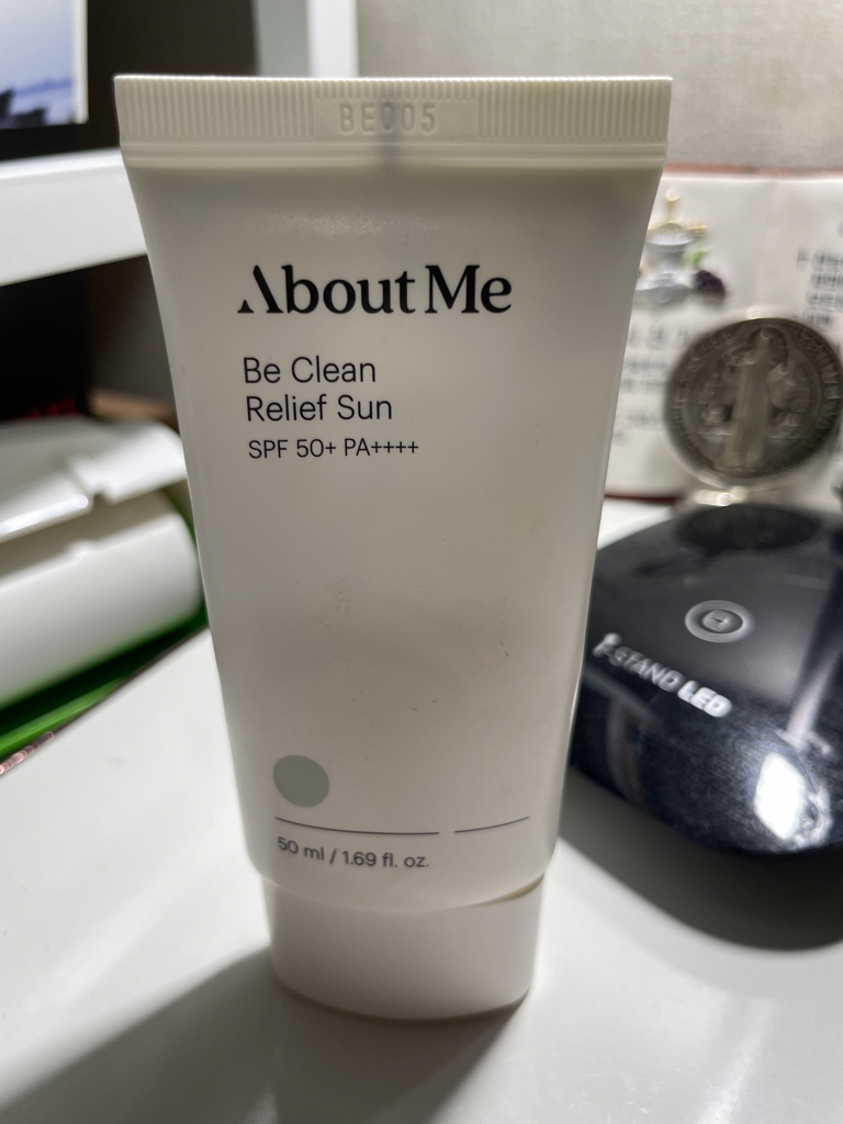 어바웃미 (AboutMe) 비 클린 선 [SPF50+/PA++++] [릴리프] review image