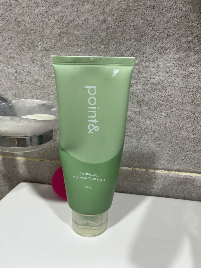 point& 真正的蔬菜泥浆洗面奶 common.review image