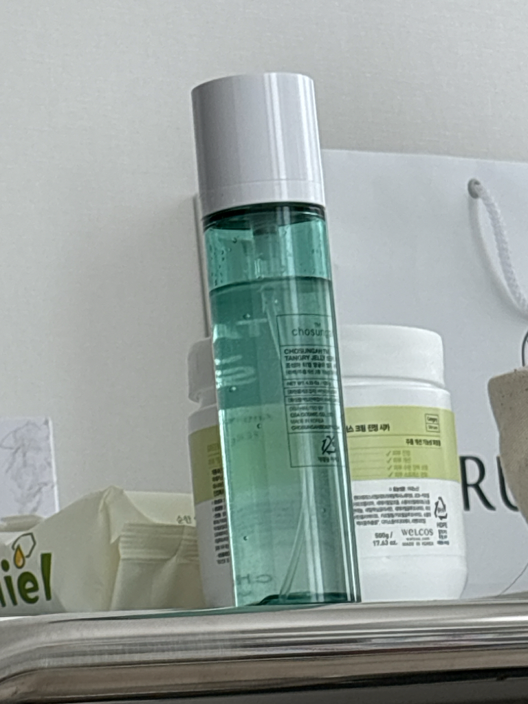 弹性胶原蛋白果冻精华喷雾的真实用户使用照片