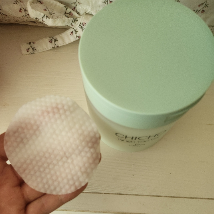 爽肤水垫的真实用户使用照片