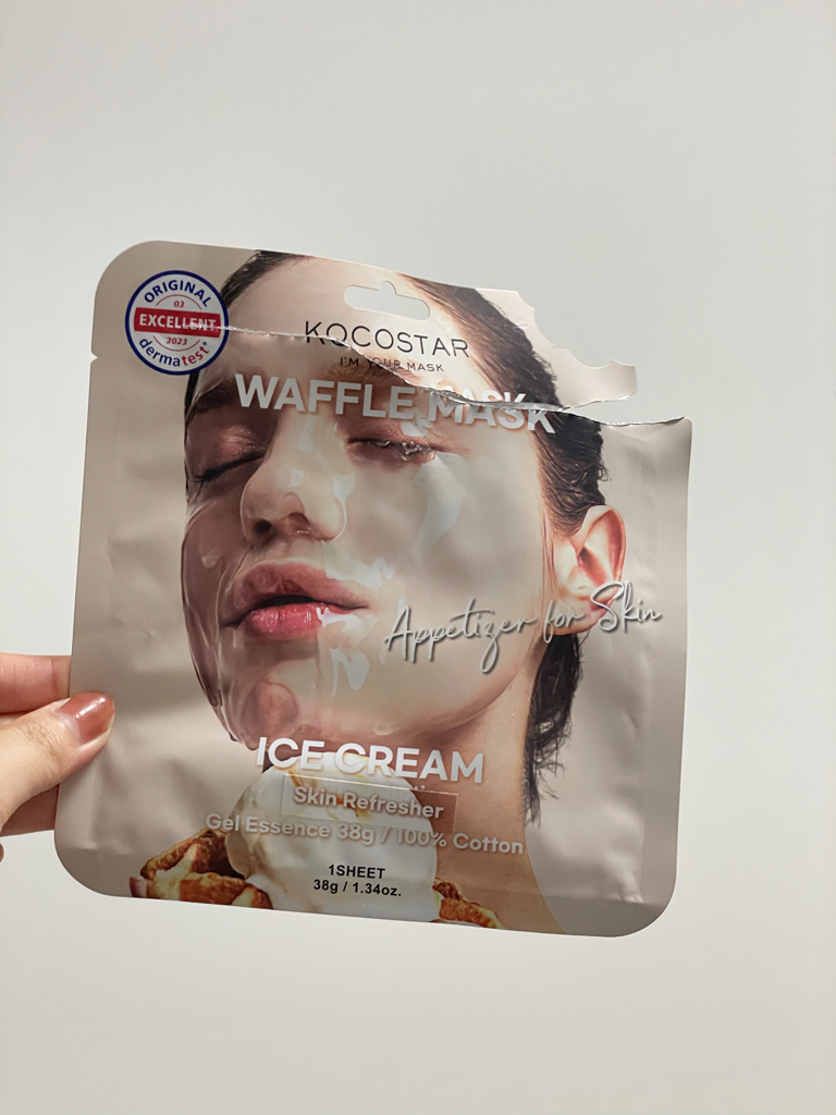 코코스타 (KOCOSTAR) 와플 마스크팩 [아이스크림] review image