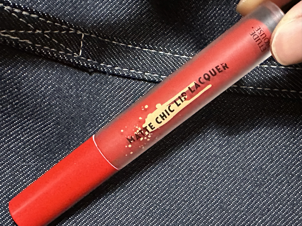 ETUDE Matt Chic Lip Lacquer [OR201 Refreshing Grapefruit] review image