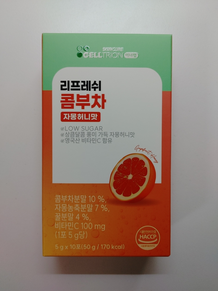 이너랩 (InnerLab) 리프레쉬 콤부차 자몽허니맛 review image