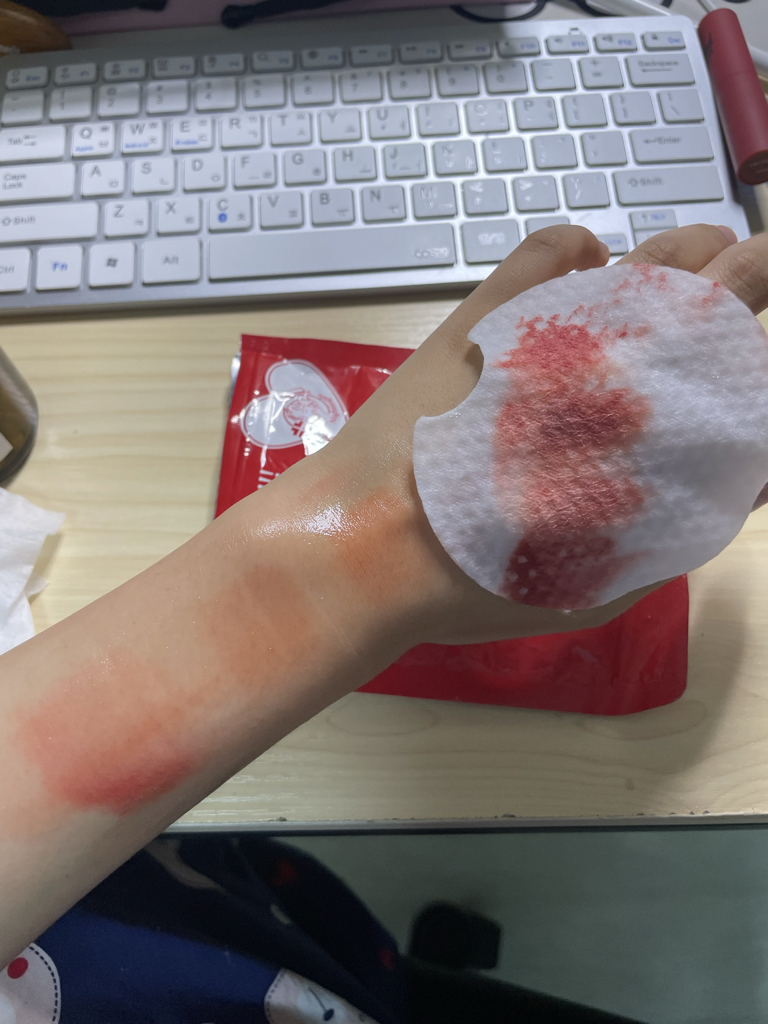 温和型日用洁肤棉的真实用户使用照片