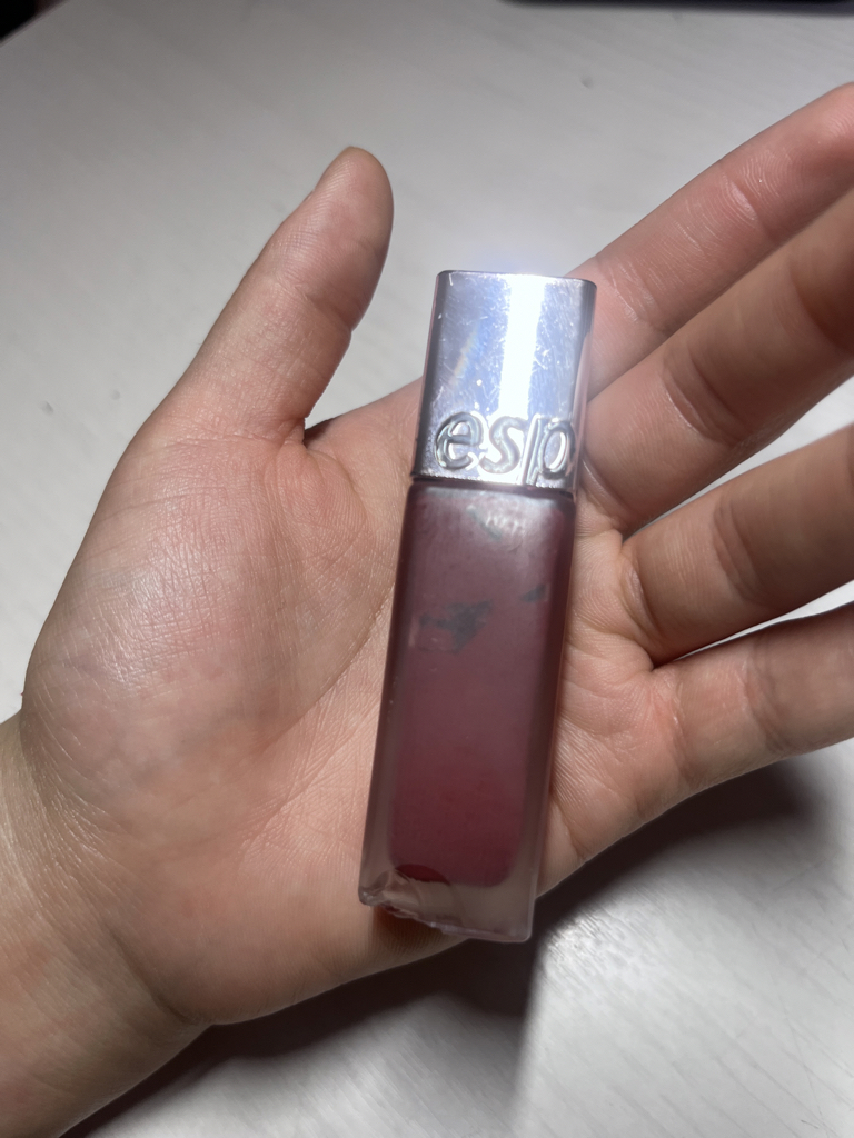 에스쁘아 高级唇彩丝绒 [卡敏紫] common.review image