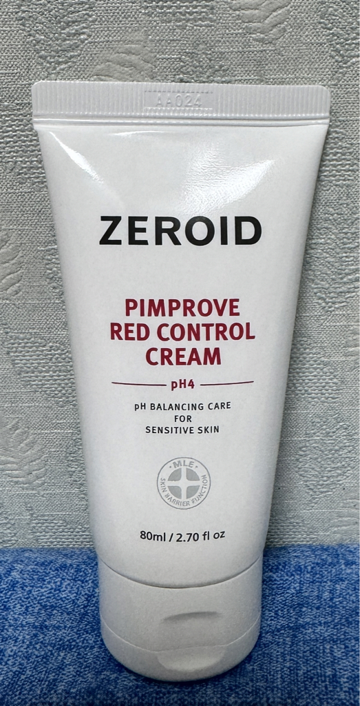 Real user review photo of PIMPROVE RED CONTROL CREAM