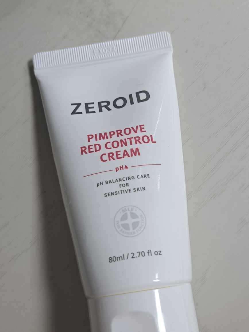 Real user review photo of PIMPROVE RED CONTROL CREAM