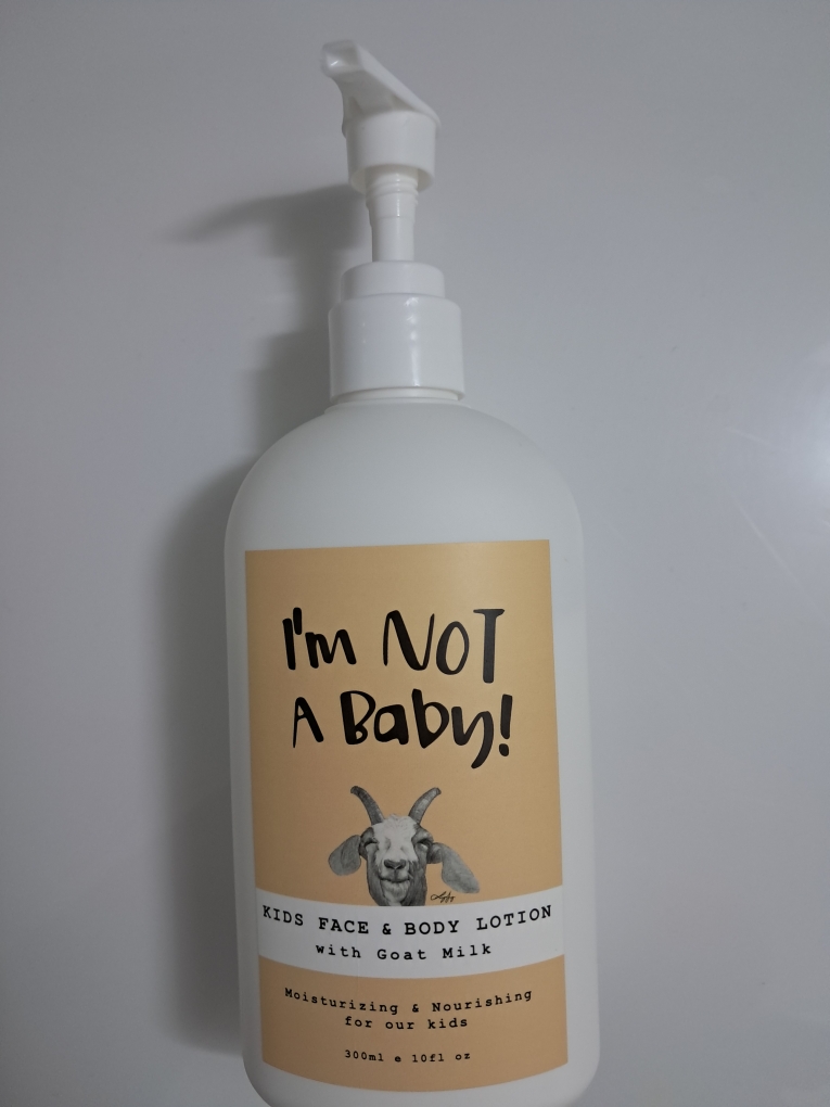 아임낫어베이비 (I'mNOTABaby) 고트밀크 키즈 페이스 앤 바디 로션 review image
