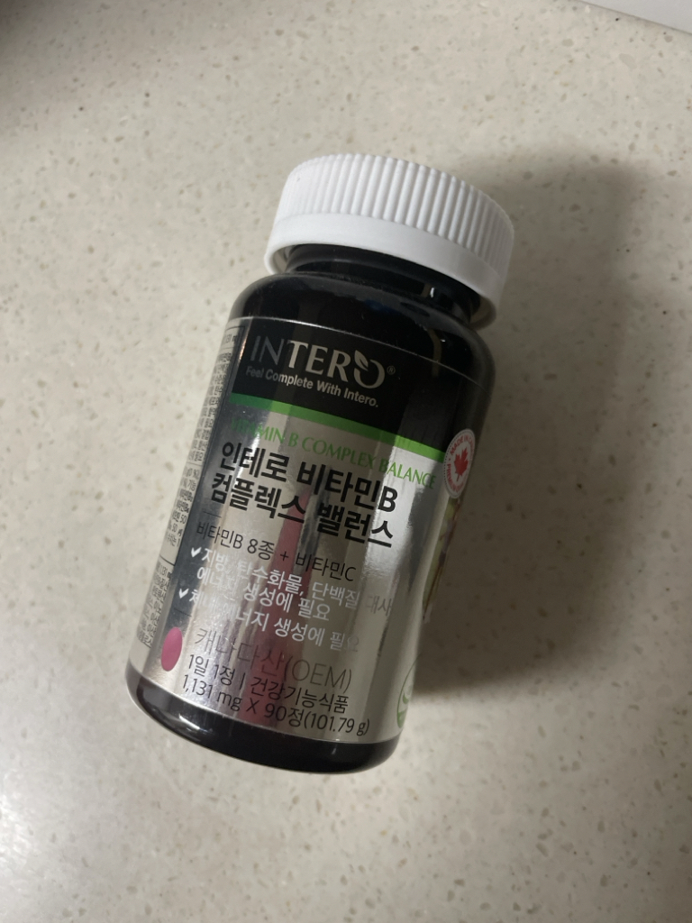 인테로 (INTERO) 비타민B 컴플렉스 밸런스 review image