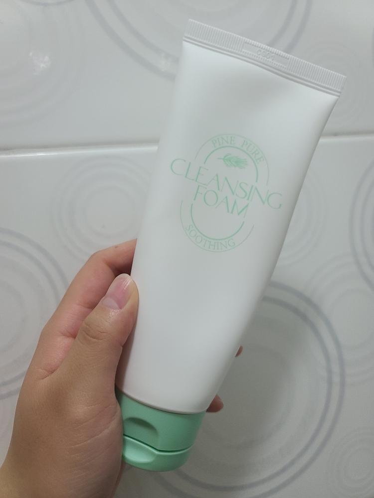 纯净舒缓洁面膏的真实用户使用照片