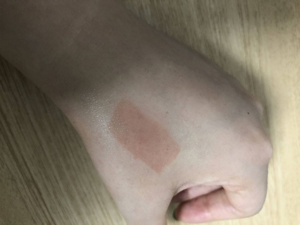 Real user review photo of Pure Glass Tint [01 Middle Rose]