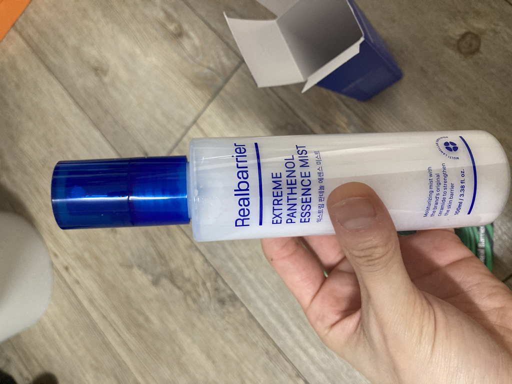 极致泛醇精华喷雾的真实用户使用照片