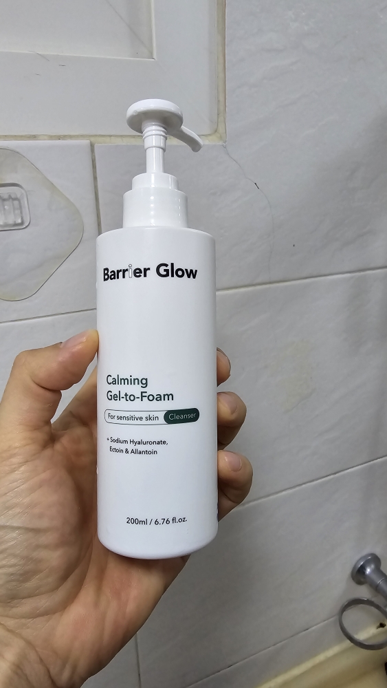 障碍物发光 舒缓泡沫啫喱洁面乳 common.review image