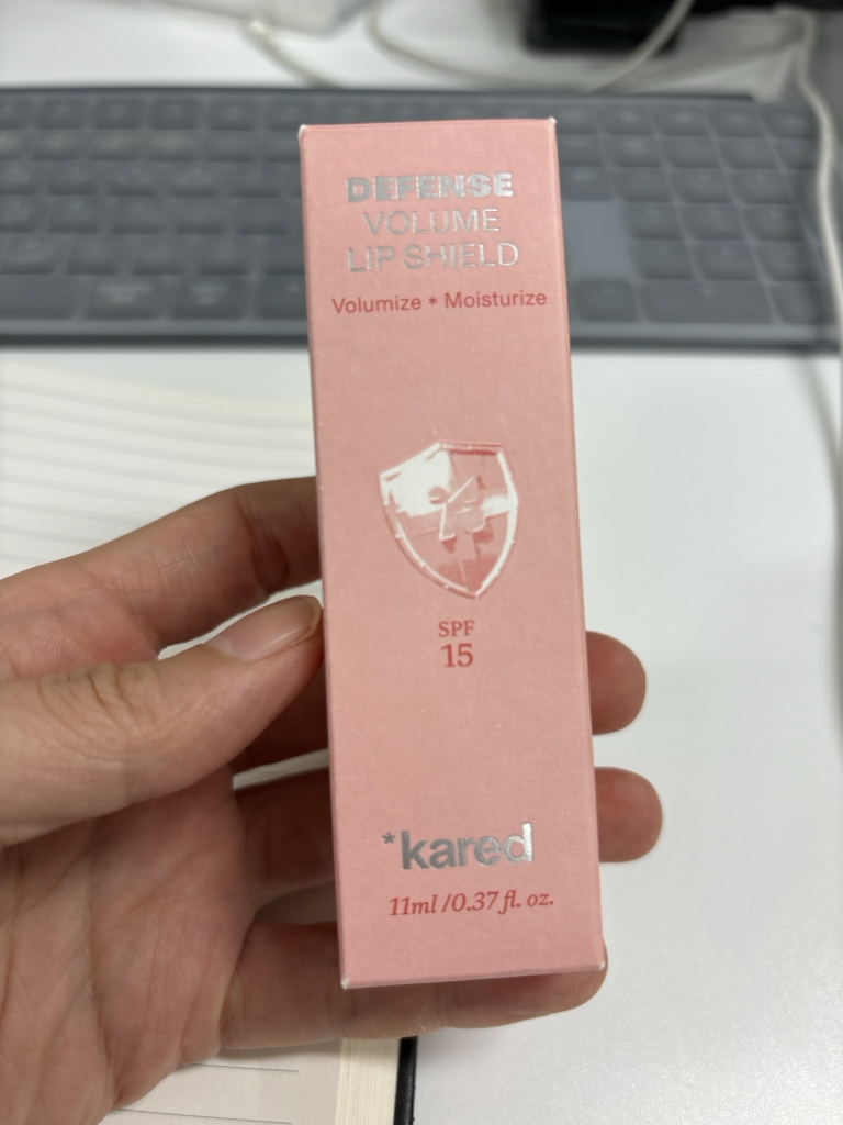 케어드 (*kared) 디펜스 볼륨 립 쉴드 [SPF15] [헬시핑크] review image
