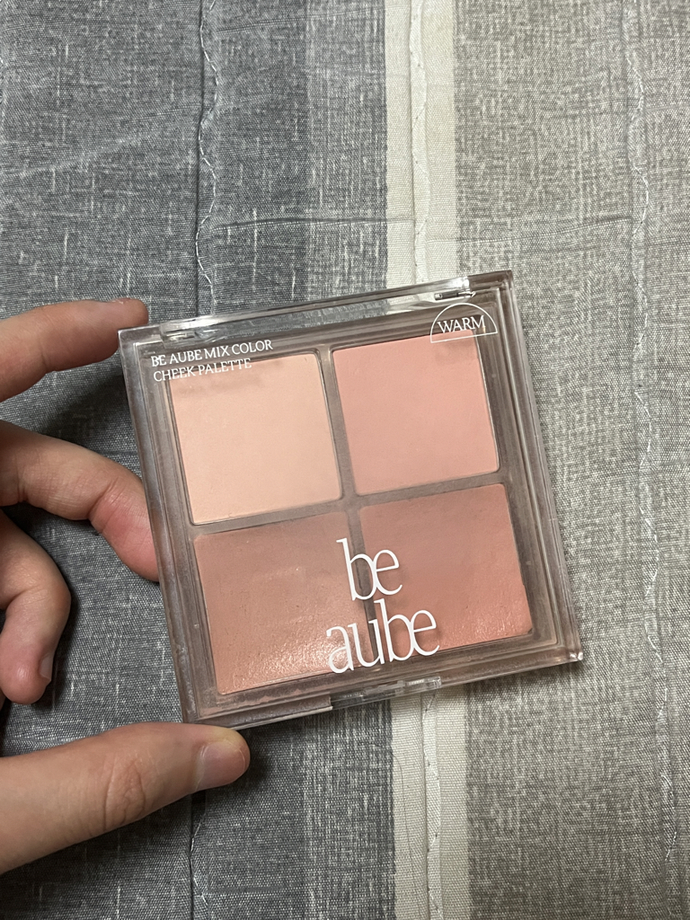 비오브 (beaube) 믹스매치 치크팔레트 [01 웜믹스] review image