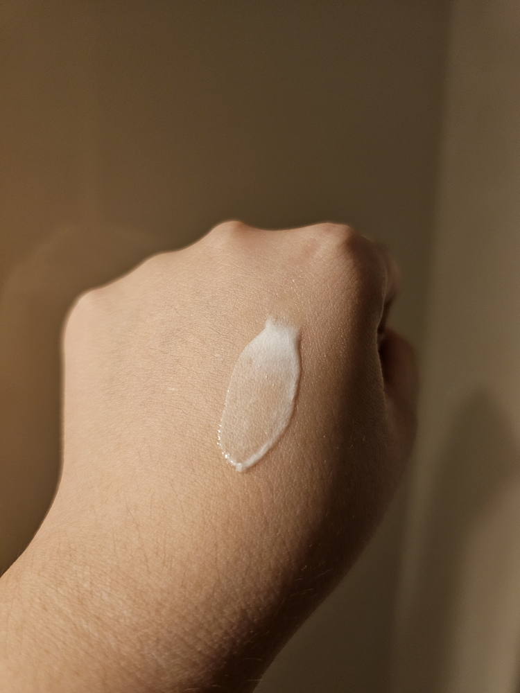 Real user review photo of D-PANTHENOL CREAM
