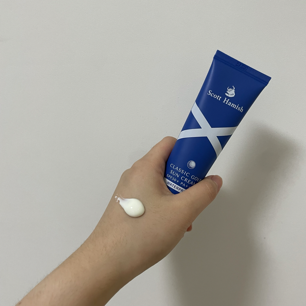 스콧해미쉬 (ScottHamish) 클래식 골프 선크림 [SPF50+/PA++++] review image