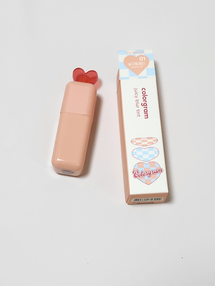 컬러그램 (colorgram) 쥬시 블러 틴트 [01 살구힙쟁이] review image
