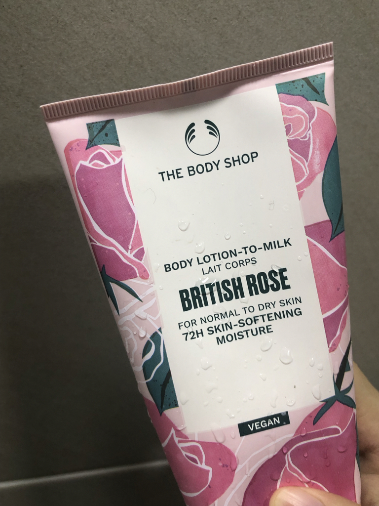 더바디샵 (THEBODYSHOP) 바디 로션 [브리티쉬로즈] review image