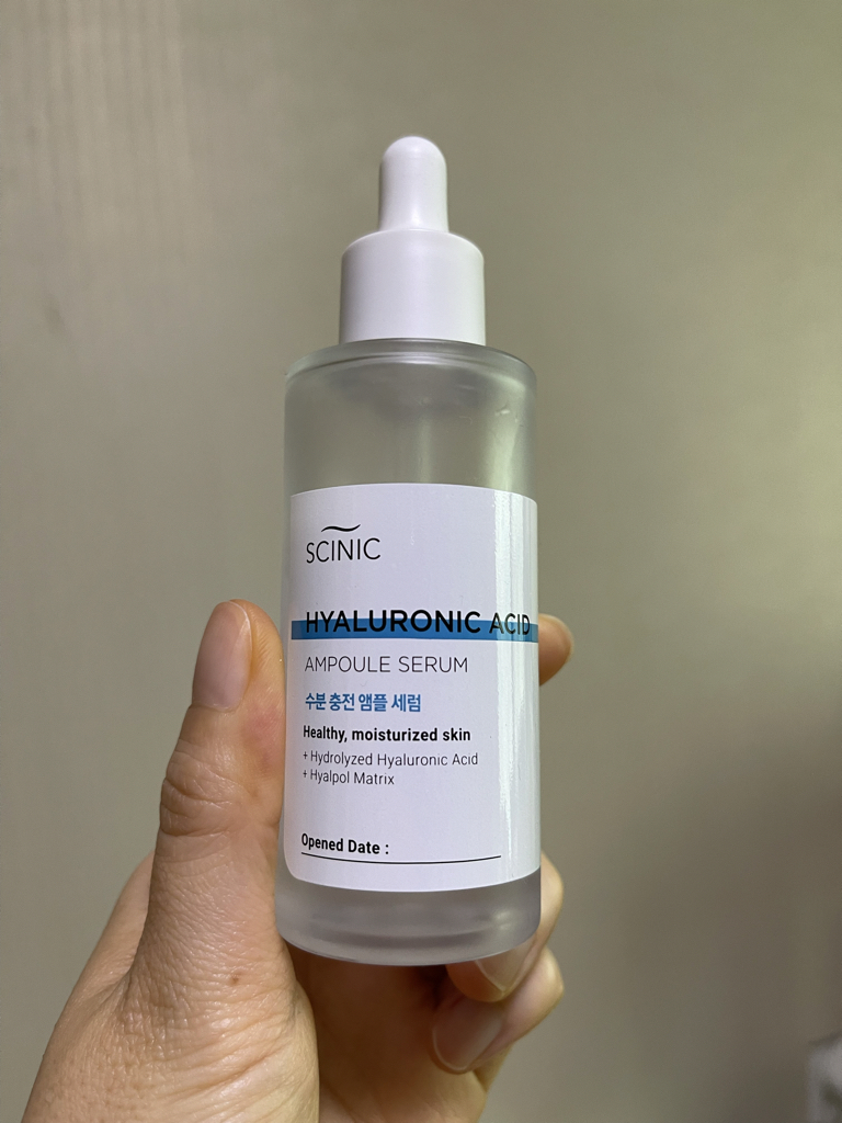 玻尿酸安瓿精华的真实用户使用照片