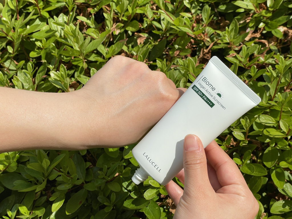 라루셀 (LALUCELL) 바이옴 비건 액티브 선스크린 [SPF50+/PA++++] review image