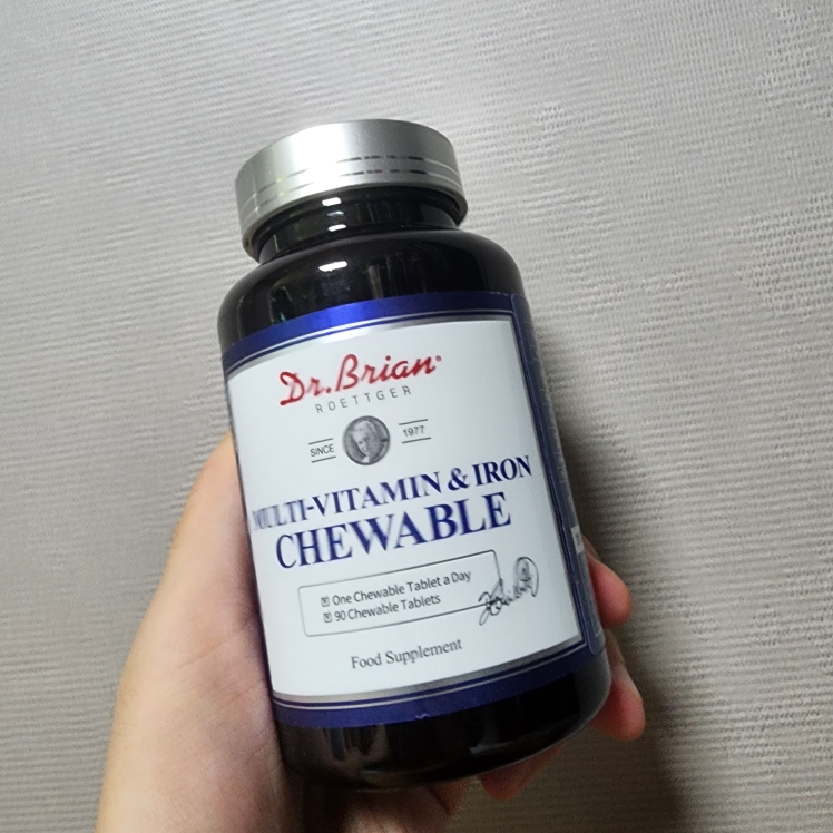 닥터브라이언 (Dr.Brian) 멀티비타민 & 철분츄어블 review image