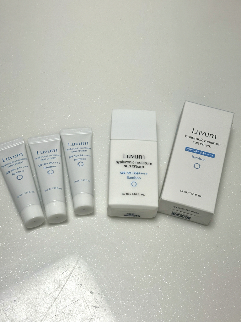 Luvum Bamboo Hyaluronic Acid Moisture Sun Cream [SPF50+/PA++++] review image