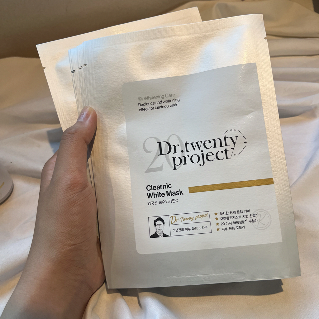 닥터트웬티프로젝트 (Dr.twentyproject) 클리어닉 화이트 마스크 review image