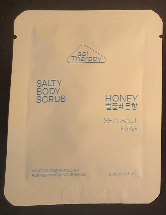 盐浴身体磨砂膏[蜂蜜]的真实用户使用照片