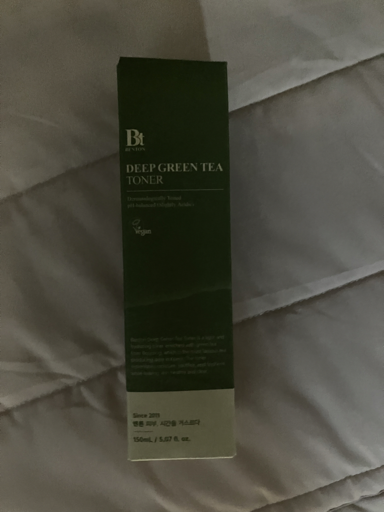 Benton Deep Green Tea Toner review image